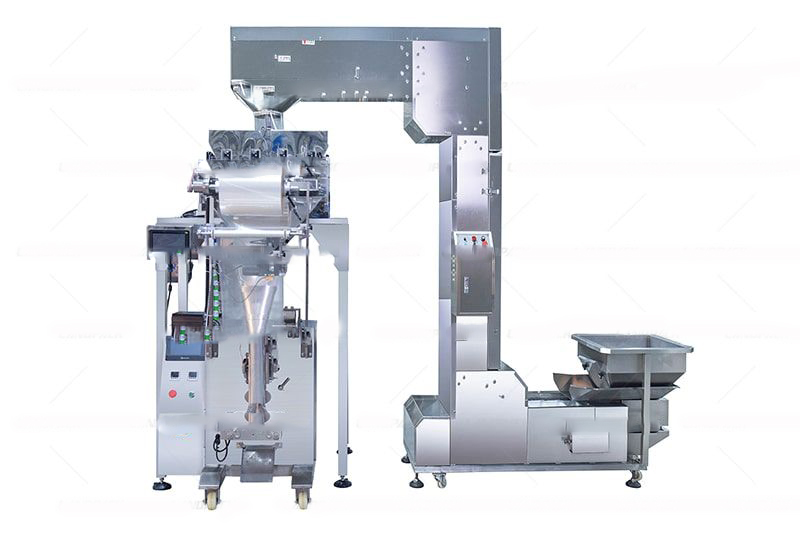 2 or 4 head linear weigher packaging machine