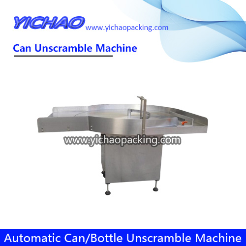 Automatic Can/Bottle Unscramble/Collecting Feeder Machine for Cannning Line