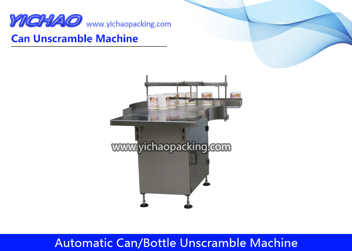 Automatic Can/Bottle Unscramble/Collecting Feeder Machine for Cannning Line