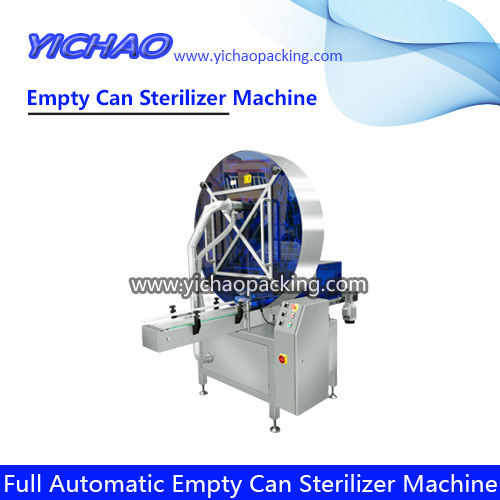 Full Automatic Empty Can/Jar Air Cleaning and UV-Sterillization Rinsers/Sterilizers Machine