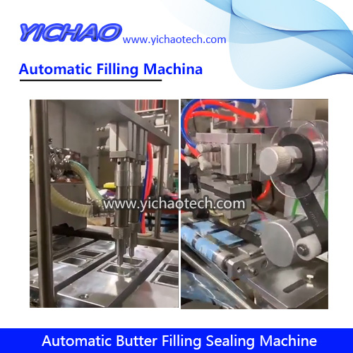 Automatic Butter Cup Sauce/Chilli/Pepper/Liquid Filling Forming Sealing Wrapping Packaging Machine